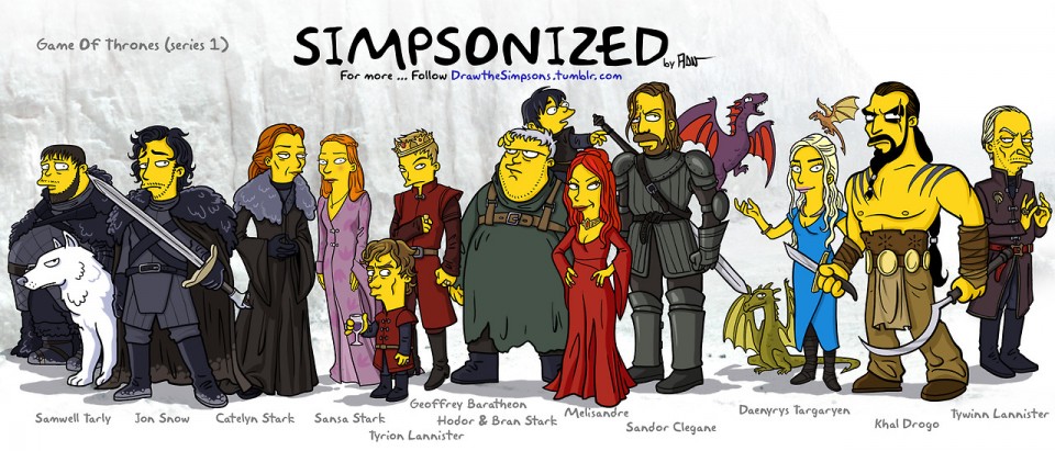 Game of Thrones-Simpsons