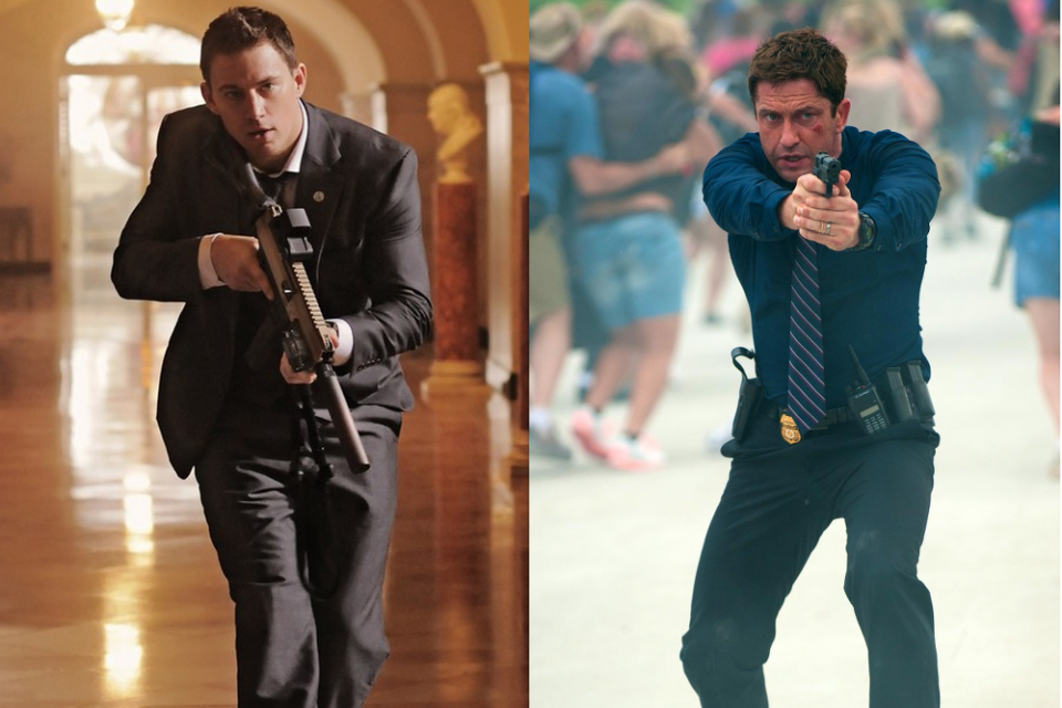 Channing Tatum-White House Down-GerardButler-Olympus Has Fallen