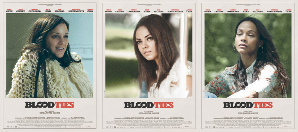 Blood Ties-Marion Cotillard-Mila Kunis-Zoe Saldana