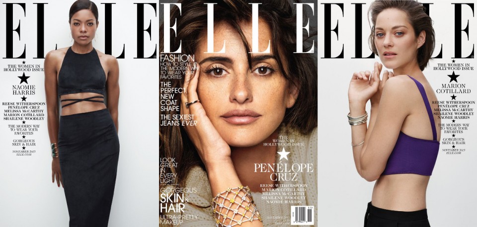 Elle-Naomie Harris-Penelope Cruz-Marion Cotillard