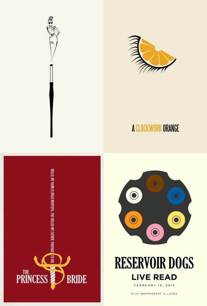 Matt Owen-Breakfast at Tiffany's-Orange Mécanique-Reservoir Dogs-The Princess Bride