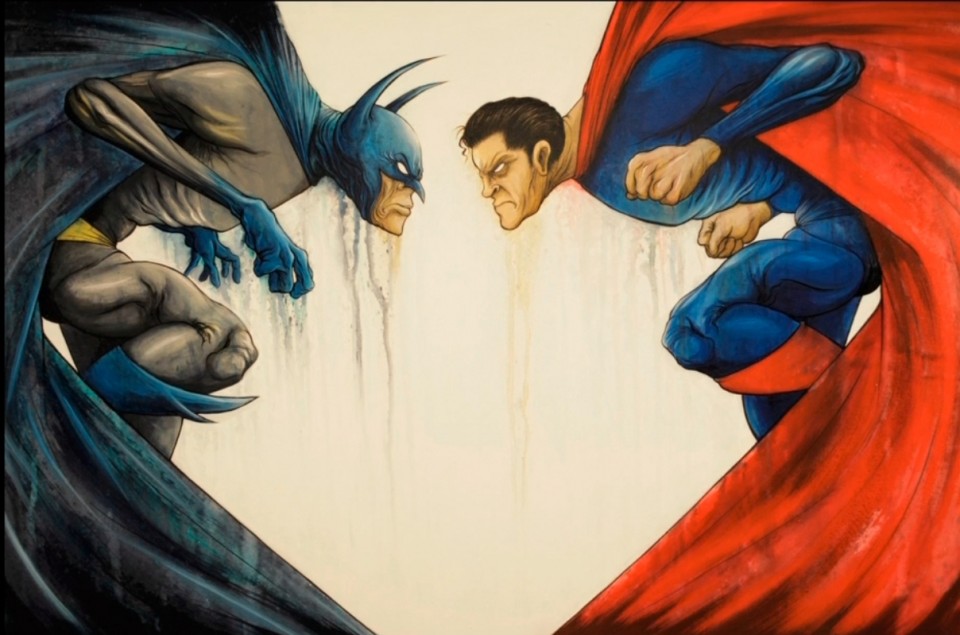 Batman vs. Superman-Alex Pardee