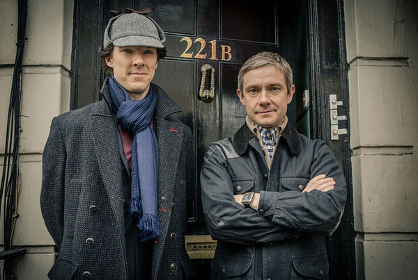 Sherlock-Benedict Cumberbatch-Martin Freeman
