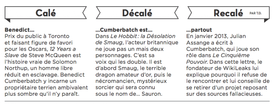 Trois Couleurs-117-Calé-Décalé-Recalé-Benedict Cumberbatch est partout