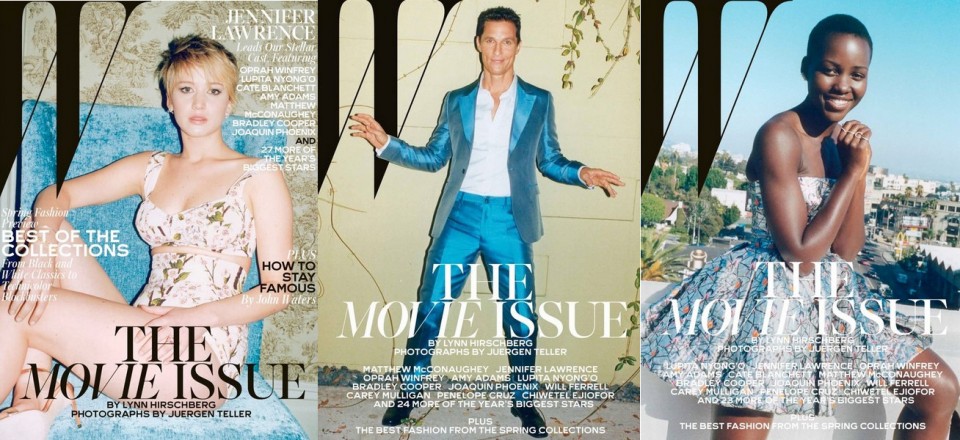 W Magazine-Jennifer Lawrence-Matthew McConaughey-Lupita Nyong'o