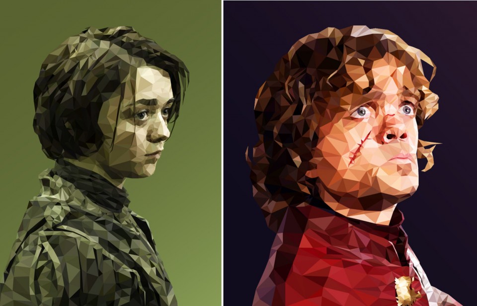 Mordi Levi-Game of Thrones-Arya Stark-Tyrion Lannister