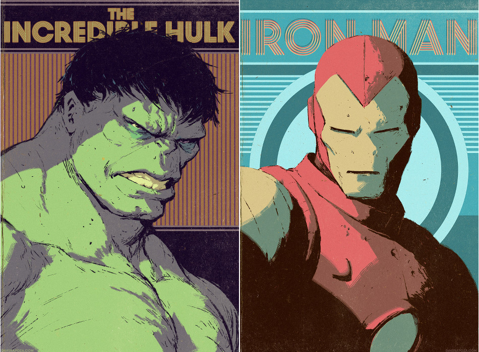 Dave Rapoza-Hulk-Iron Man